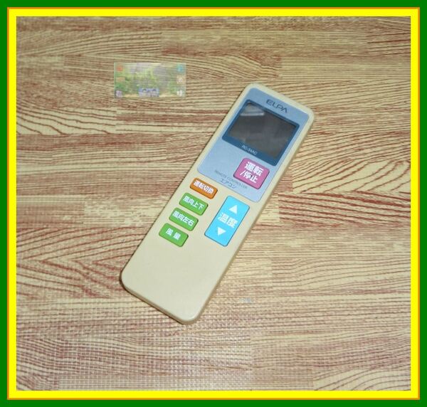 A08 ★送料無料★安心の不良返品保証付★即決★スピード発送★ELPA★汎用 エアコンリモコン★RC-34AC