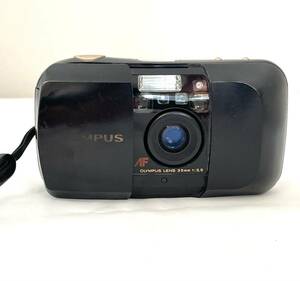 rrkk2119 OLYMPUS フィルムカメラ デジカメ μ オリンパスミュー 35mm 1:3.5 ブラック 現状品