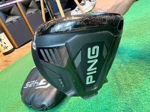 PING ドライバーG425 LST 9.0 テンセイ CK オレンジ　60 S ピン　1w カバー付き　グリップ　イオミック(ほぼ新品) 右効