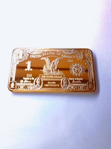 金貨　ジョージ・ワシントン記念金貨　 アメリカ　ゴールドバー　金貨　美品　古銭　竜　1 OUNCE 1OZ 1オンス24金 K24