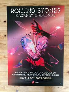 ローリングストーンズ Hackney Diamondsのポスター