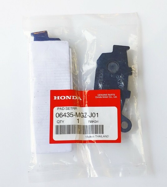 ホンダ純正 ブレーキパッド 06435-MGZ-J01 (06435-MGZ-J02) REBEL レブル 250 500 HONDA GENUINE PARTS