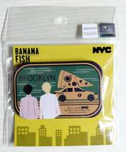 BANANA FISH バナナフィッシュ 缶バッジ BROOKLYN NYC 未開封 ★_画像1