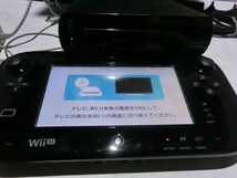 T【3お-65】【100サイズ】ニンテンドー Wii U プレミアムセット 32GB/本体セット/ゲーム機/通電可/ジャンク扱い/※傷・汚れ・被覆破れ有_画像6