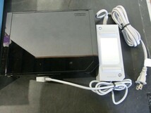 T【M2-91】【80サイズ】▲ニンテンドー Wii 本体セット RVL-001 黒/ゲーム機/任天堂/通電可/ジャンク扱い_画像4