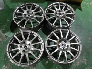 T【3こ-07】【2箱】★VATRRA/ホイール/4本セット/バトラ/17x7J/車パーツ/社外品/※ガリ傷、汚れ、錆あり