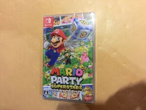 T【ワ3-27】【送料無料】未開封/ニンテンドー スイッチ ゲームソフト 「マリオパーティ スーパースターズ」/任天堂