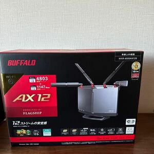 WXR-6000AX12S WiFi BUFFALO 無線LANルーター 