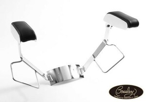 K9]BSL028 ツアラー BOSSLEY High End Armrest Chrome 【14y～TRIGLIDE】イージーライダース