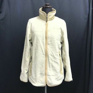 フォックスファイヤー/Foxfire★POLARTEC/フリースブルゾン/ジャケット【レディースM/ベージュ】フルジップ/アウトドア/Jackets◆BH353