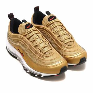 新品未使用 送料無料★NIKEナイキ★AIRMAX97 OG METALLICGOLDエアマックス97/24cmメンズ6ゴールド金色★SNKRS復刻スニーカーDM0028-700