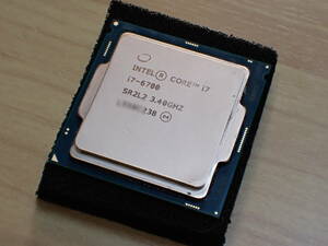 【送料無料】intel core i7 6700 中古