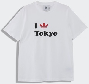 2XL/新品★Adidas/アディダス★地域限定生産★東京MFT 1 Tシャツ【MFT TEE I TREFOIL●定価:5090円】●品番:GU0921●ホワイト/白●100%綿●