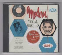 【新品/輸入盤CD】VARIOUS ARTISTS/MODERN Vocal Groups Vol.4_画像1