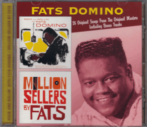 【新品/輸入盤CD】FATS DOMINO/Rock And Rollin' With FATS DOMINO & Million Sellers By FATS