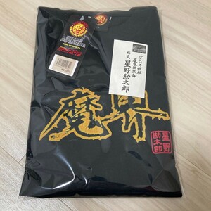 【未着用】【名刺付き】新日本プロレス 魔界倶楽部 Tシャツ 星野勘太郎 Lサイズ