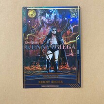 キングオブプロレスリング ケニーオメガ SPカード 印刷サインカード 新日本プロレス AEW プロレスカード_画像1