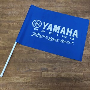 USED◆YAMAHA　旗　フラッグ　青色　モトGP　MotoGP2023　非売品　
