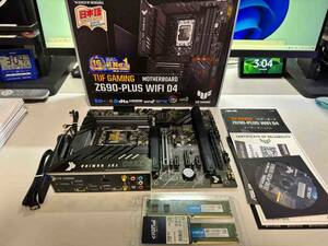 ★ASUS TUF GAMING Z690-PLUS WIFI D4+crucial 8GB DDR4-3200×2★