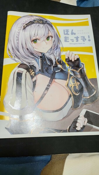 ほんまっする　白銀ノエル　イラスト集　雑誌　ホロライブ　vtuber Vチューバー　　人気　アイドル　本　わたお　コミケ　C