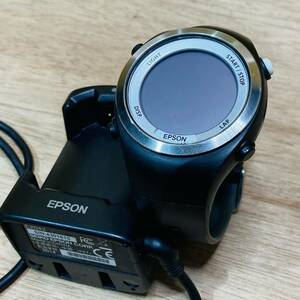 EPSON GPS機能搭載ウオッチ WristableGPS SF-710 クレードル付現状品