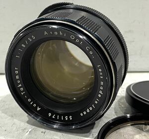 231103A☆ Asahi Opt.Co. Lens made in Japan Auto-Takumar 1:1.8/55 初期型? おまけ付 ♪配送方法＝おてがる配送宅急便(EAZY)♪