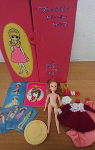  初代リカちゃん 人形 へそ有り ファッションドールケース 牧美也子 カタログ ドレス 靴 セット 着替人形 タカラ 昭和レトロ TAKARA 1円～