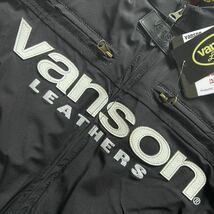 VANSON VS22111W 3XLサイズ バンソン 3シーズン対応ナイロンジャケット ライディングジャケット プロテクター装備 防寒 防風 A51003-15_画像4