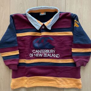 カンタベリーCanterbury キッズ　ポロシャツ 長袖