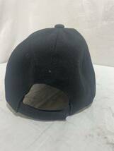 【h977】　ウーバーイーツ　UBER EATS キャップ帽子 黒 野球帽_画像2