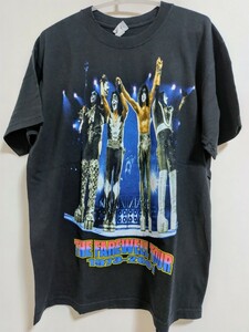 KISSオフィシャルTシャツ　Lサイズ　キッス　2001年　東京ドーム公演　FAREWELL TOUR　エース・フレーリー　エリック・シンガー　ロック