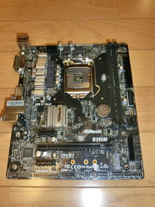 ASRock B360M MicroATX　LGA1151 ジャンク品