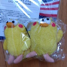 ★新品・未開封★DOCOMO ドコモ ポインコ マスコット2種 ＆ バンダナ３点セット ハンカチ お弁当袋など　非売品_画像4