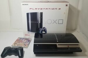 【中古ゲーム】PlayStation3 プレイステーション3 CECHL00 80GBモデル PS3 プレステ3 旧型 【ジャンク】