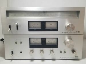 【中古品】PIONEER TX-7600Ⅱ SA-7400Ⅱ チューナーアンプセット パイオニア 中古 現状品 動作未確認 通電確認済