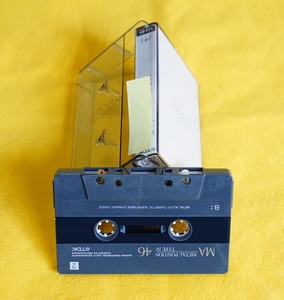 141_カセットテープ 録音済み TDK MA 46 メタルカセットテープ metal Cassette Tape Type IV metal Position メタルポジション