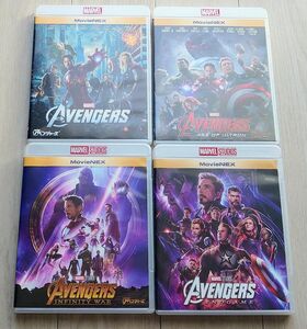 MARVEL Avengers Blu-ray4本セット