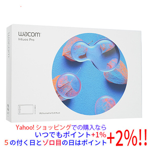 【いつでも+1％！5のつく日とゾロ目の日は+2%！】WACOM ペンタブ Intuos Pro Small PTH460K0D ブラック 未使用 [管理:1050022263]