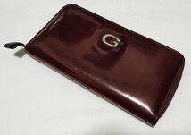 ■パオログッチ 長財布 ラウンドファスナー レザー ワインレッド PAOLOGUCCI■_画像1