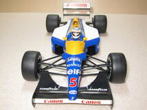 "1/20 タミヤ コレクターズクラブ ウィリアムズ FW14B ナイジェル・マンセル 美品 _画像3