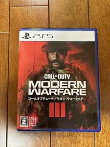 ★【PS5】Call of Duty Modern Warfare Ⅲ　コール オブ デューティ モダン・ウォーフェア3　送料無料！！