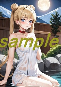 1379 セーラームーン 月野うさぎ 同人 ポスター A4 印刷 オリジナル アニメ 高品質 美少女 イラスト セクシー (28)