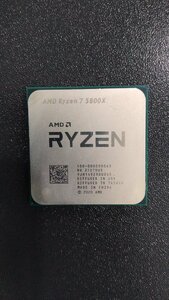 CPU AMD Ryzen 7 5800X プロセッサー 中古 動作未確認 ジャンク品 -9456