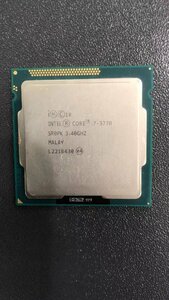 CPU インテル Intel Core I7-3770 プロセッサー 中古 動作未確認 ジャンク品 -8763