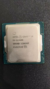 CPU インテル Intel Core I9-11900K プロセッサー 中古 動作未確認 ジャンク品 -8877