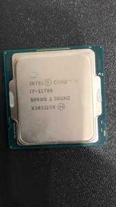 CPU インテル Intel Core I7-11700 プロセッサー 中古 動作未確認 ジャンク品 -8878