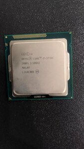 CPU インテル Intel Core I7-3770K プロセッサー 中古 動作未確認 ジャンク品 -8858