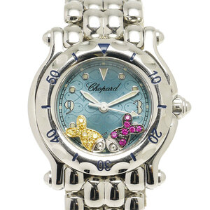  Chopard Chopard happy sport happy fish 27/8923-402 lady's quartz SS blue face 