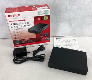 ★中古品★パソコン＆テレビ録画用外付けハードディスク HD-LE6U3-BB 6.0TB BUFFALO バッファロー HDD