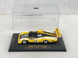 ★中古品★ミニカー1/43 Renault Alpine A442 # 9 Le Mans 1977 JPJabouille D.Bell LMC044 ixo